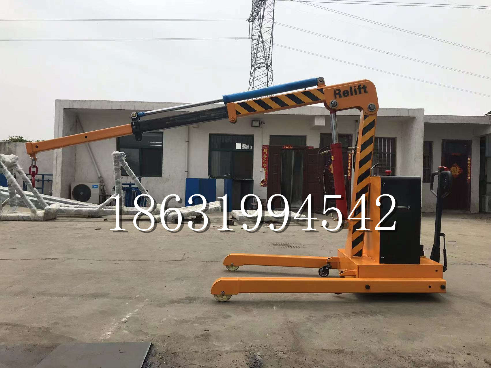 抚顺县久征定做3吨三轮随车吊 农用园林绿化移树吊 平板工程用小吊机